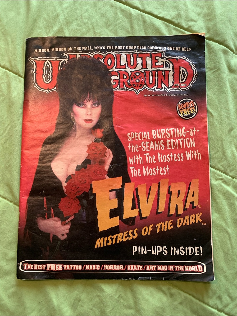 Absolute Underground — Elvira Mistress of the Dark Cover